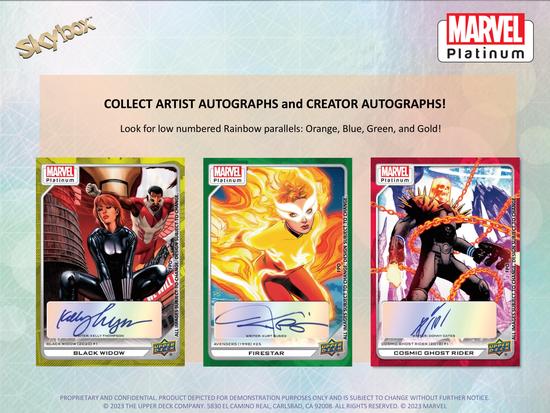 Image for 2024 Upper Deck Marvel Platinum Trading Cards Hobby Box