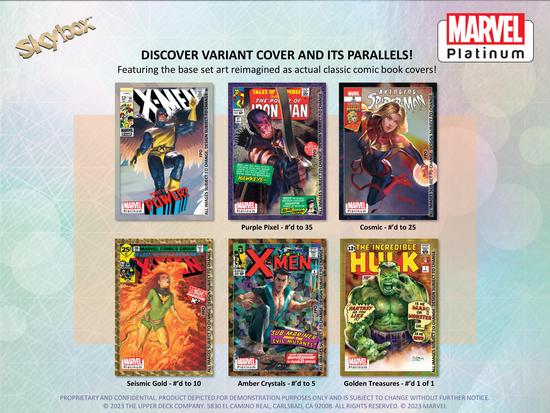 Image for 2024 Upper Deck Marvel Platinum Trading Cards Hobby Box