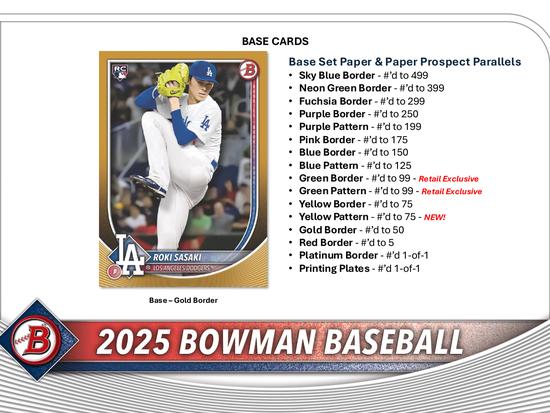 Image for 2025 Bowman Baseball Blaster 40-Box Case