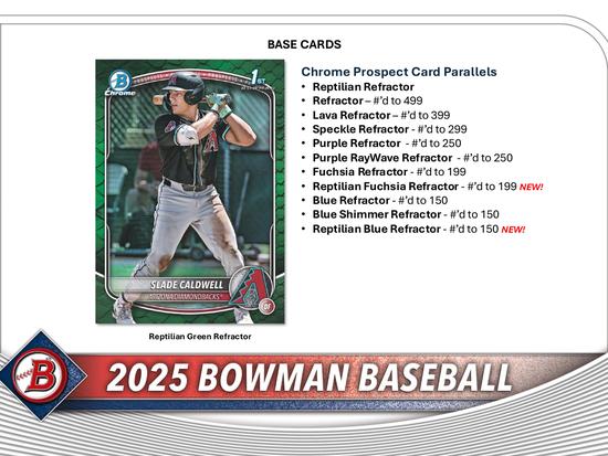 Image for 2025 Bowman Baseball Blaster 40-Box Case