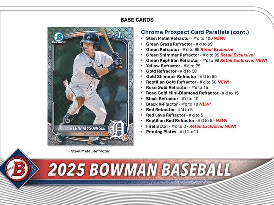 Image for 2025 Bowman Baseball Blaster 40-Box Case