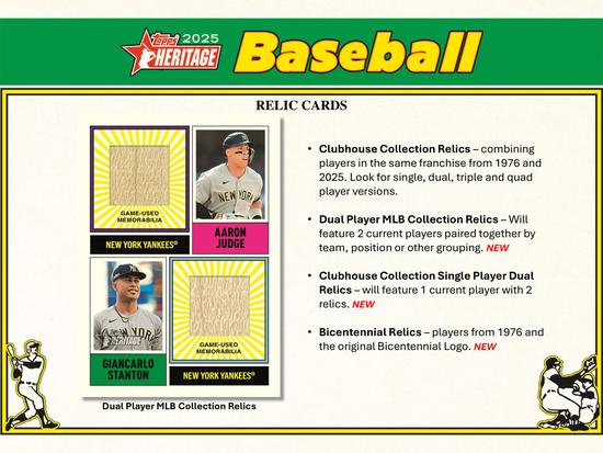 Image for 2025 Topps Heritage Baseball Mega 20-Box Case