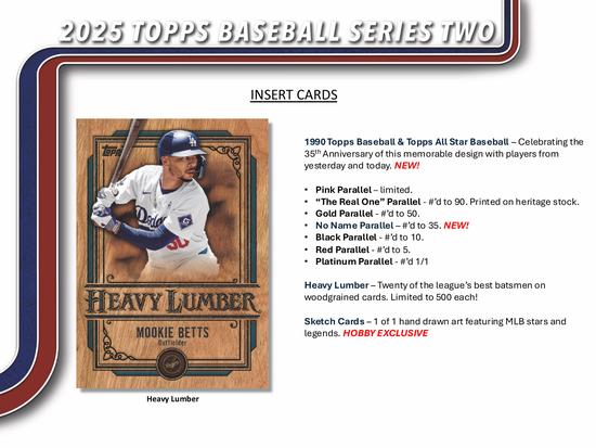Image for 2025 Topps Series 2 Fanatics Fest NYC Exclusive Baseball Hobby Box