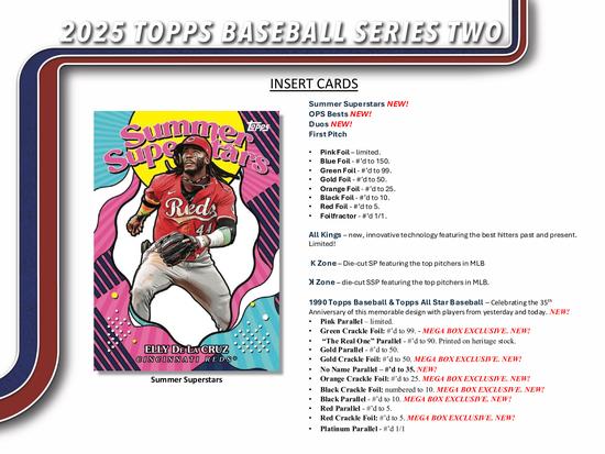 Image for 2025 Topps Series 2 Baseball Blaster 40-Box Case