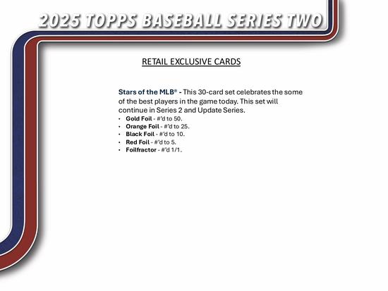 Image for 2025 Topps Series 2 Baseball Blaster 40-Box Case