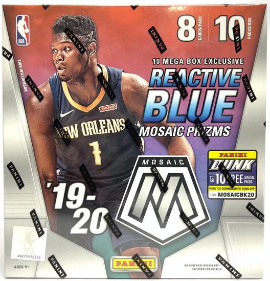 Image for 2019/20 Panini Mosaic Basketball Mega Box