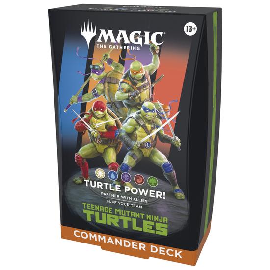 Image for Magic the Gathering Teenage Mutant Ninja Turtles Commander 4-Deck Case
