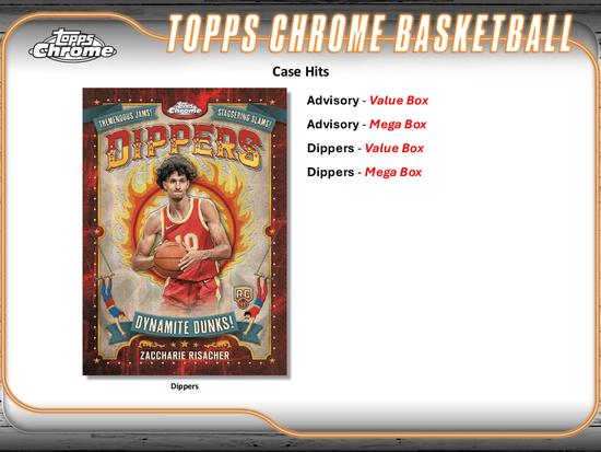 Image for 2024/25 Topps Chrome Basketball Mega 20-Box Case
