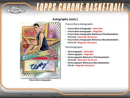 Image for 2024/25 Topps Chrome Basketball Mega 20-Box Case