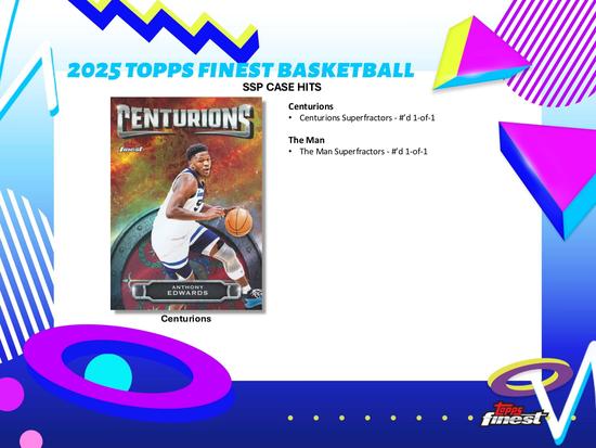 Image for 2024/25 Topps Finest Basketball Hobby 8-Box Case