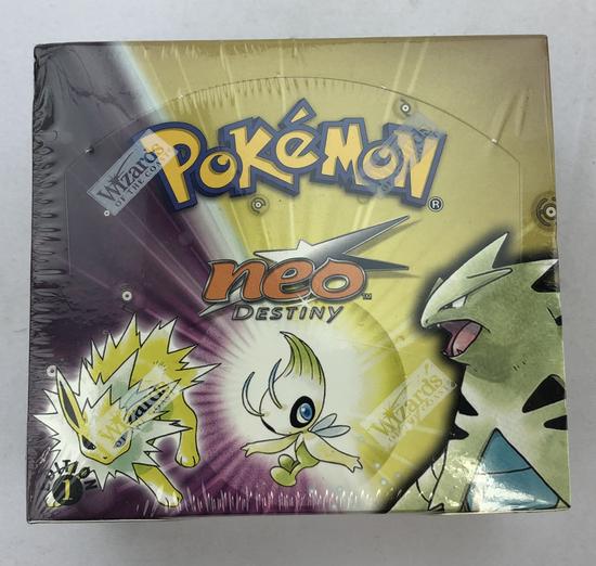Pokemon Neo Destiny 1st Edition Booster Box B FACTORY SEALED INVESTMENT