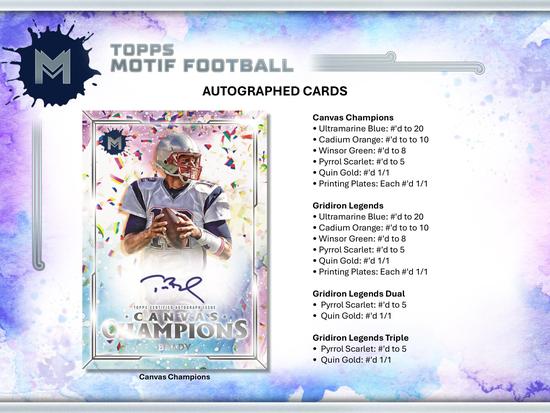 Image for 2023 Topps Motif Football Hobby Box