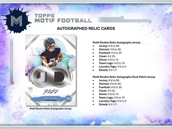 Image for 2023 Topps Motif Football Hobby Box
