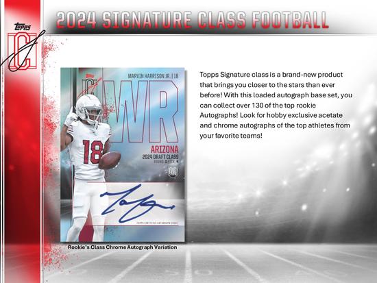 Image for 2024 Topps Signature Class Football Mega Box