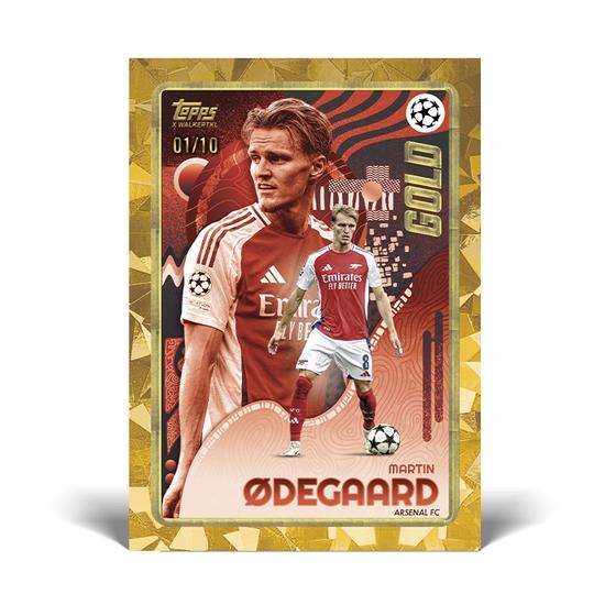 Image for 2024/25 Topps Gold UEFA Club Competitions Soccer Hobby Box