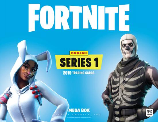 Image for Fortnite Series 1 Trading Cards Mega Box (Panini 2019) - USA Version