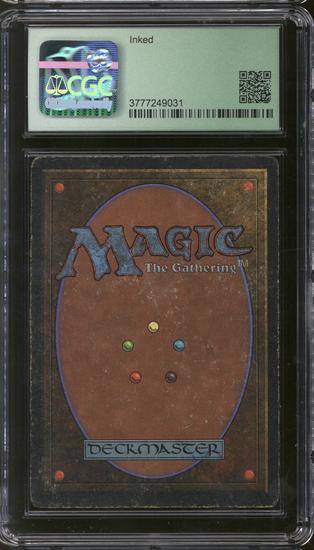 Image for Magic the Gathering Unlimited Mox Pearl CGC 3.5 MODERATELY/HEAVILY PLAYED (MP/HP) INKED