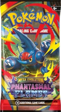 Image for Pokemon Mega Evolution: Phantasmal Flames Booster 6-Box Case
