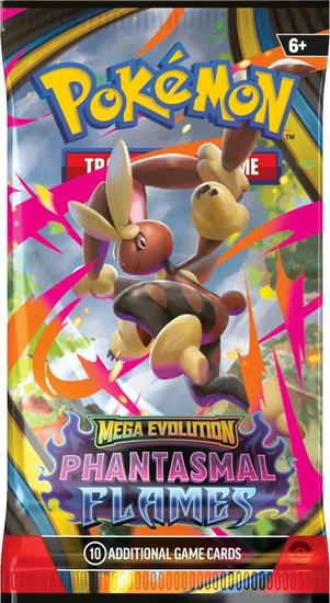 Image for Pokemon Mega Evolution: Phantasmal Flames Booster 6-Box Case