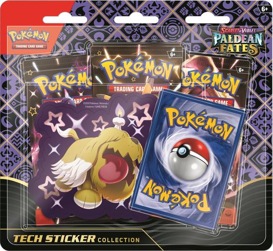Image for Pokemon Scarlet & Violet: Paldean Fates Tech Sticker Collection Blister