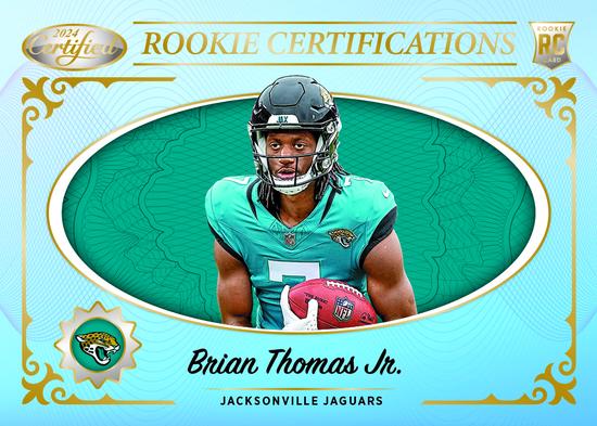 Image for 2024 Panini Certified Football 1st Off The Line FOTL Hobby Box