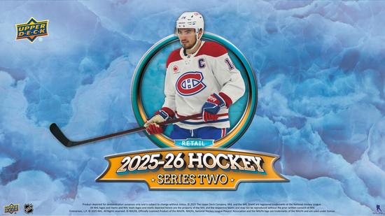 Image for 2025/26 Upper Deck Series 2 Hockey Blaster 20-Box Case
