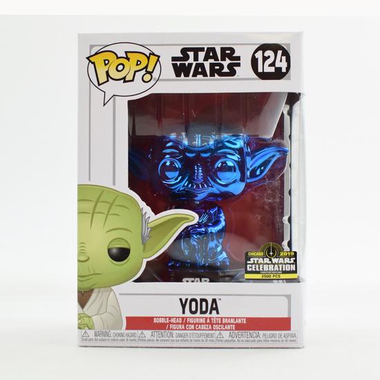 blue chrome star wars funko pops