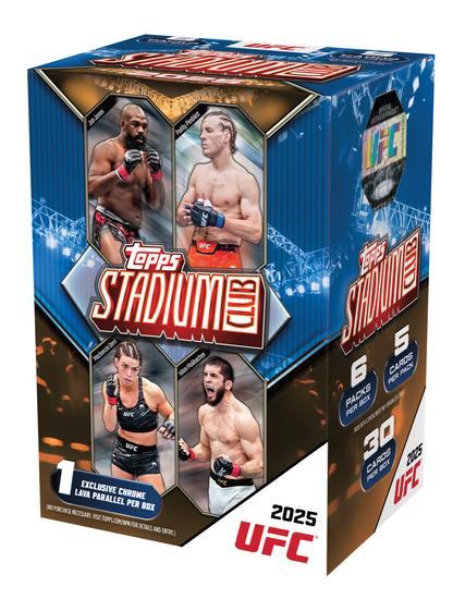 Image for 2025 Topps Stadium Club UFC 6-Pack Blaster 40-Box Case