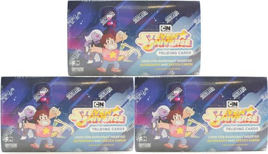 Image for Steven Universe Trading Cards Hobby Box (Cryptozoic 2019) (Lot of 3)