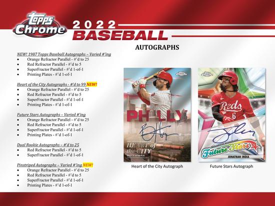 Image for 2022 Topps Chrome Baseball Hobby Box