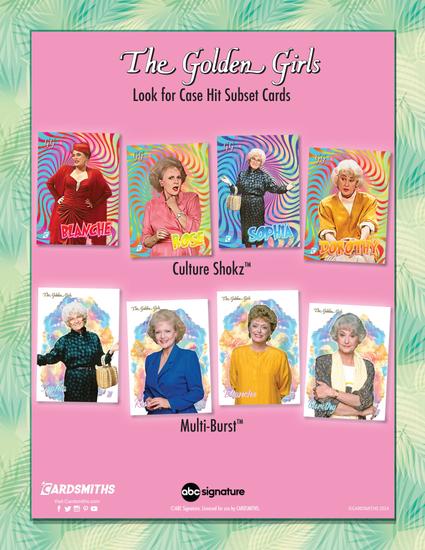 Image for The Golden Girls Series 1 Trading Cards Hobby 12-Box Case (Cardsmiths 2024)