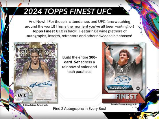 Image for 2024 Topps UFC Finest Hobby Box