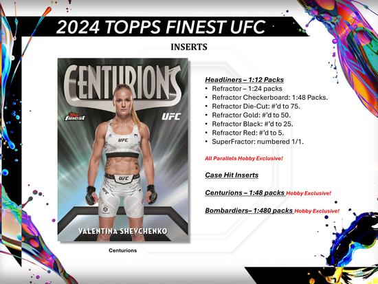 Image for 2024 Topps UFC Finest Hobby Box