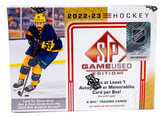 Image for 2022/23 Upper Deck SP Game Used Hockey Hobby 18-Box Case