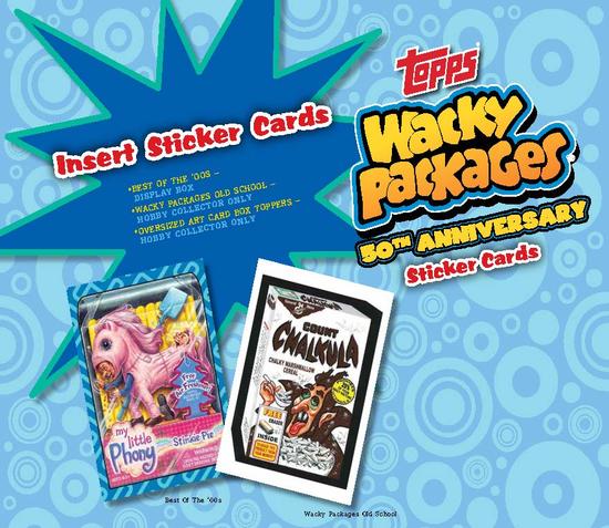 Image for Wacky Packages 50th Anniversary Hobby Collector's Edition Box (Topps 2017)