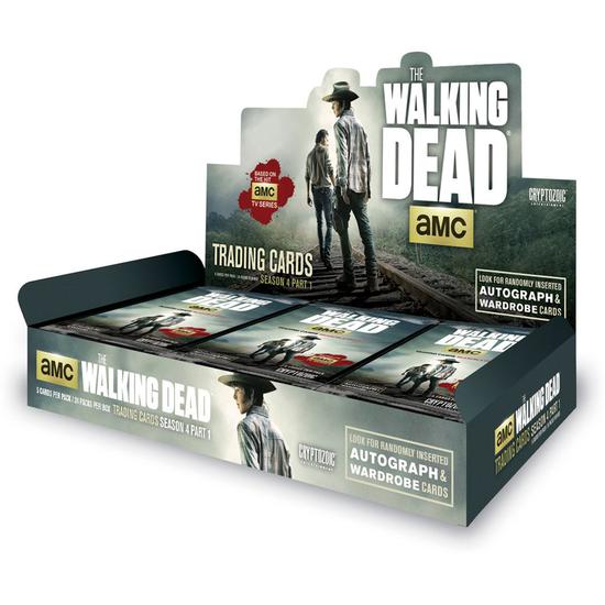 Image for The Walking Dead Season 4 Part 1 Trading Cards Box (Cryptozoic 2016)