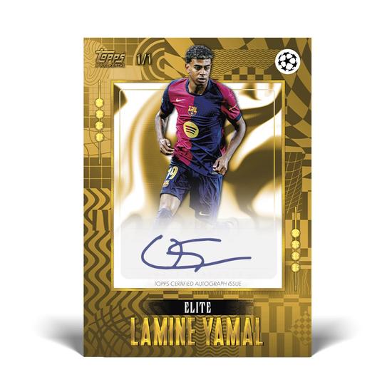 Image for 2024/25 Topps Gold UEFA Club Competitions Soccer Hobby Box
