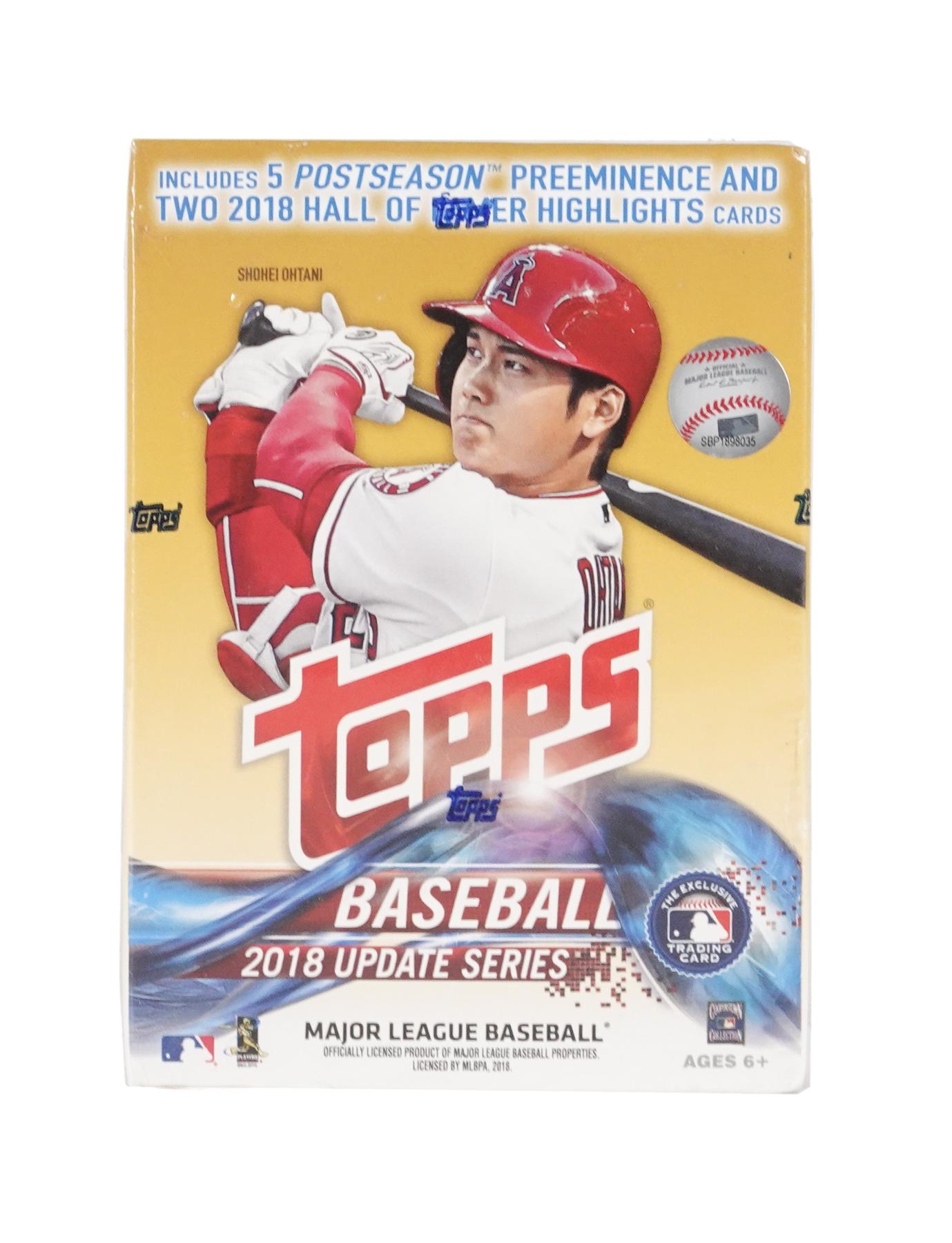 2018 Topps Updates MLB Baseball Trading Cards Blaster Box 