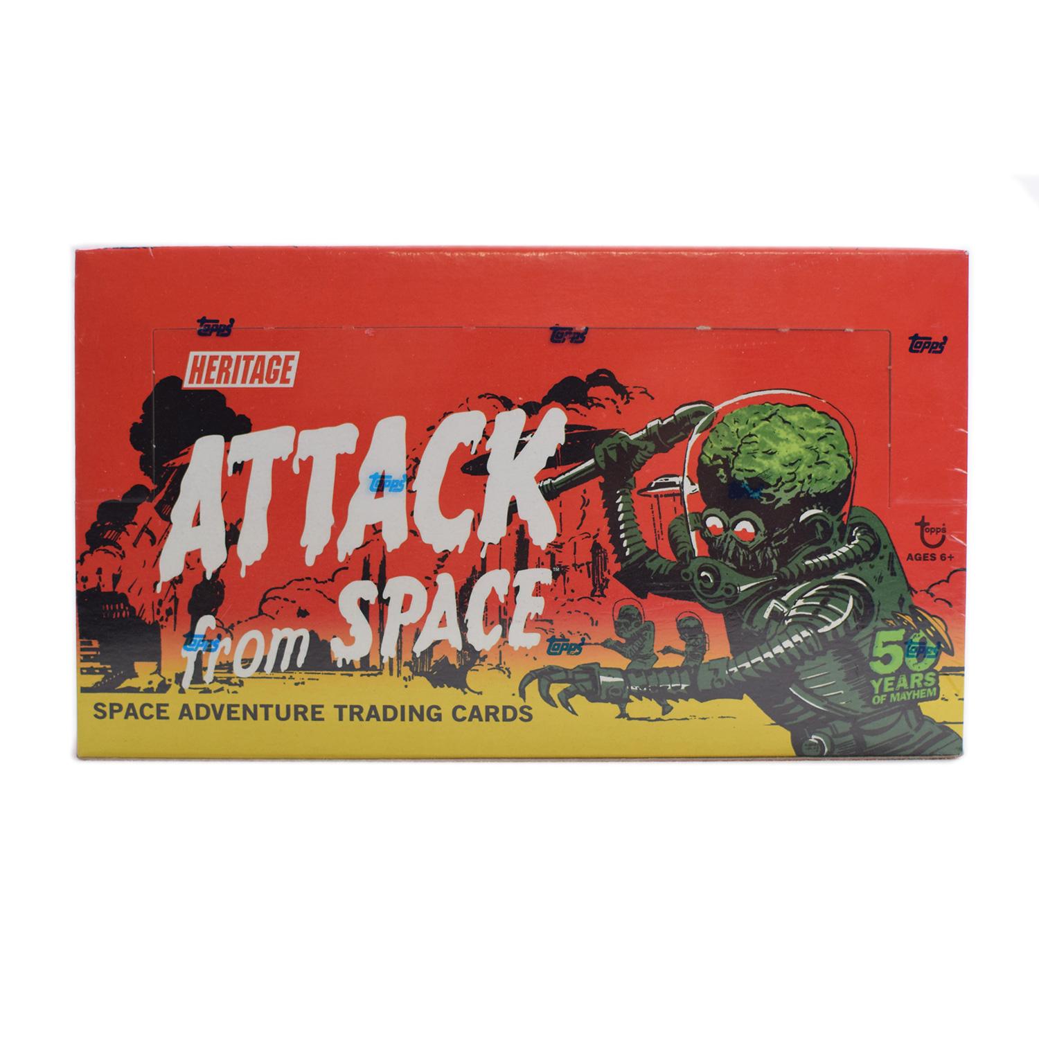 2012 Topps Mars Attacks Heritage Attack from Space Trading Cards