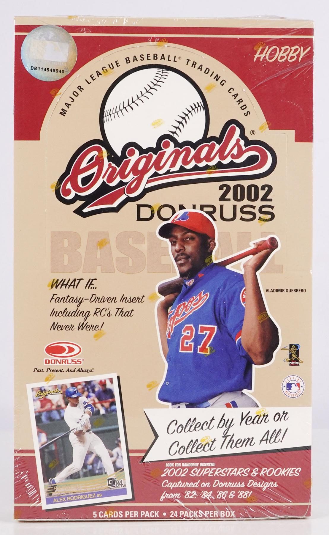 2002 Donruss Originals Baseball Hobby Box | DA Card World