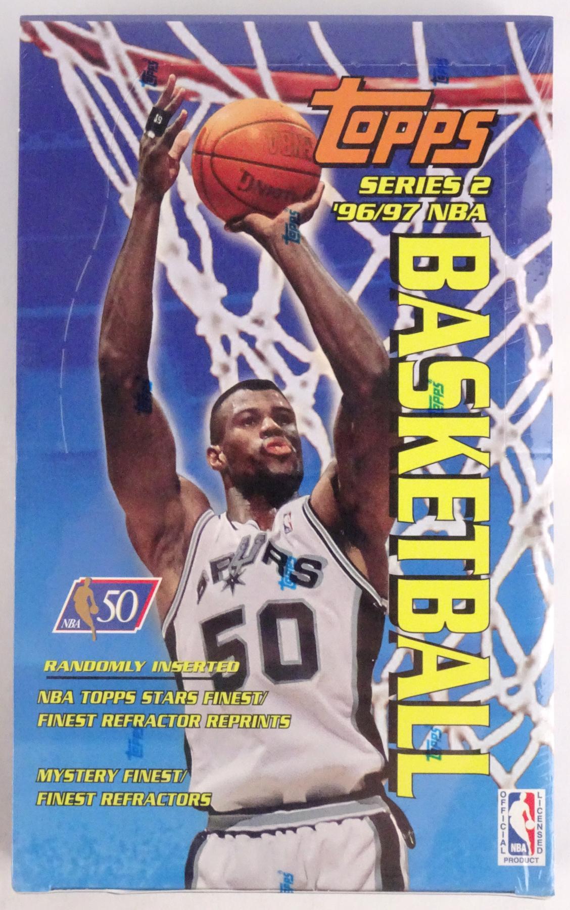 96-97 Topps Finest Basketball Series2Box | housecleaningmadison.com