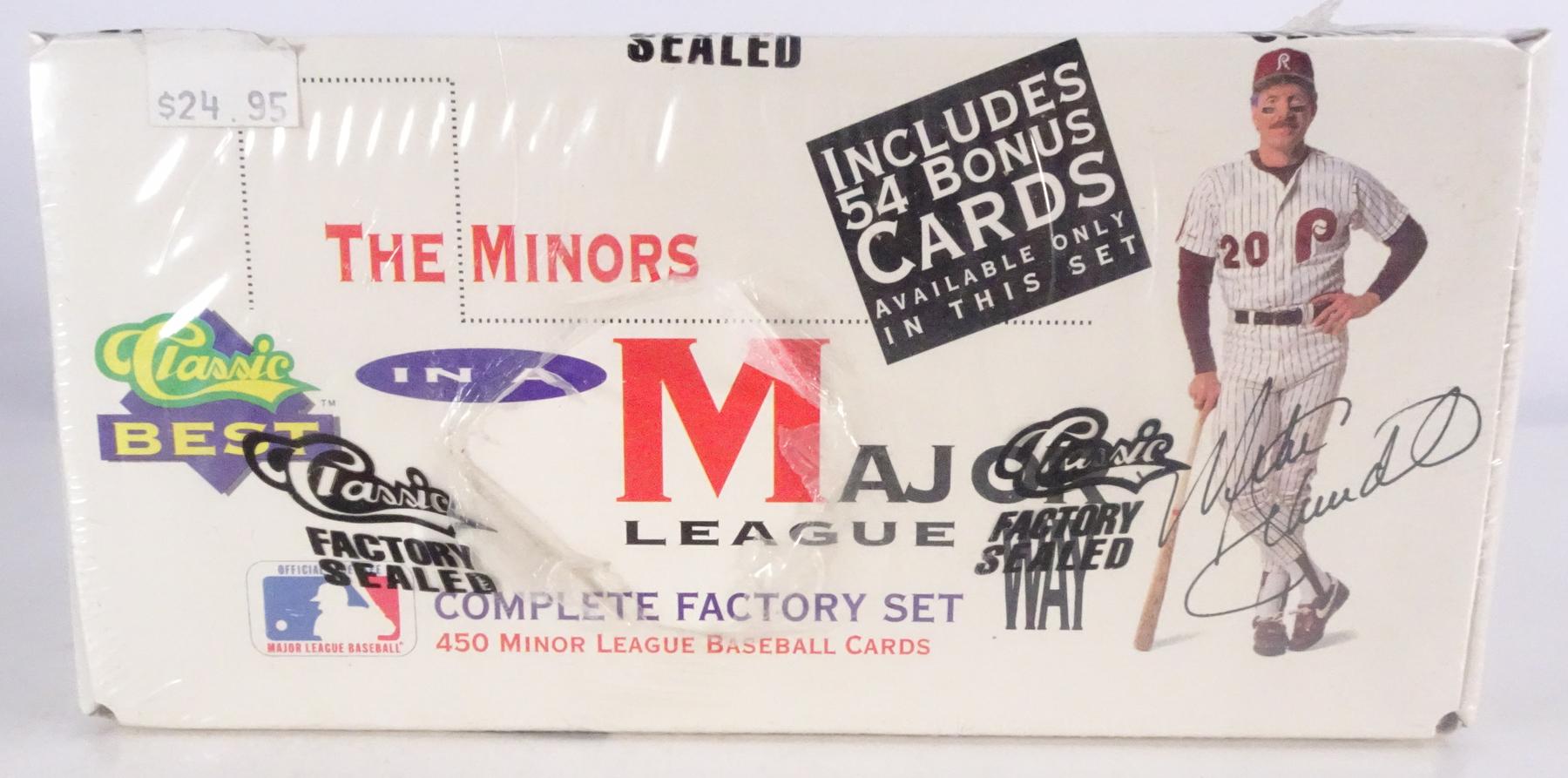 1991 Classic Best Minors Baseball Factory Set (Reed Buy) DA Card World