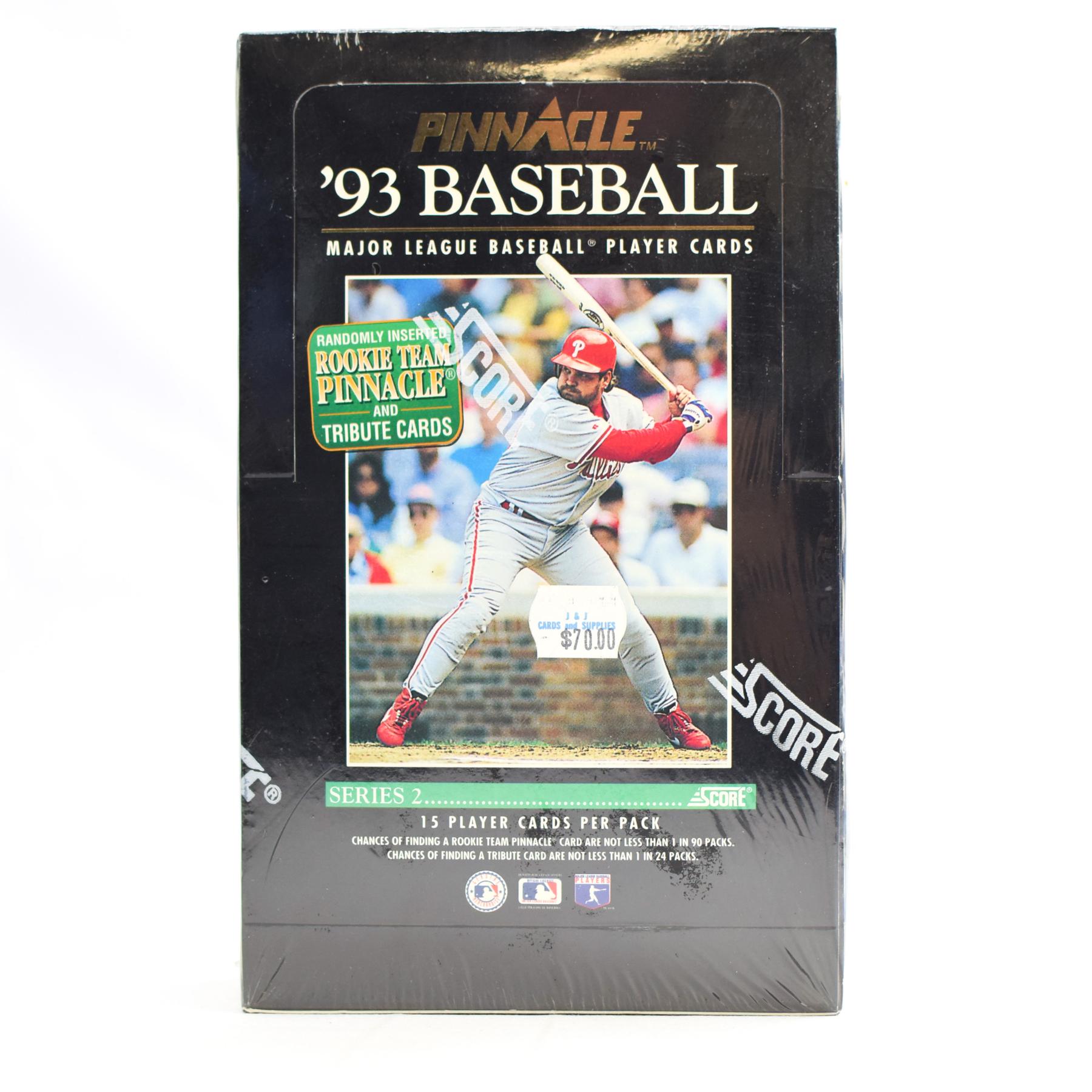 1993 Pinnacle Series 2 Baseball Hobby Box Reed Buy DA Card World   593117f 