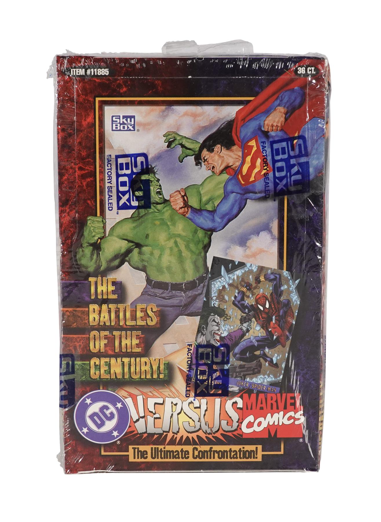 DC Versus Marvel Comics Hobby Box (1995 Fleer Skybox) | DA Card World