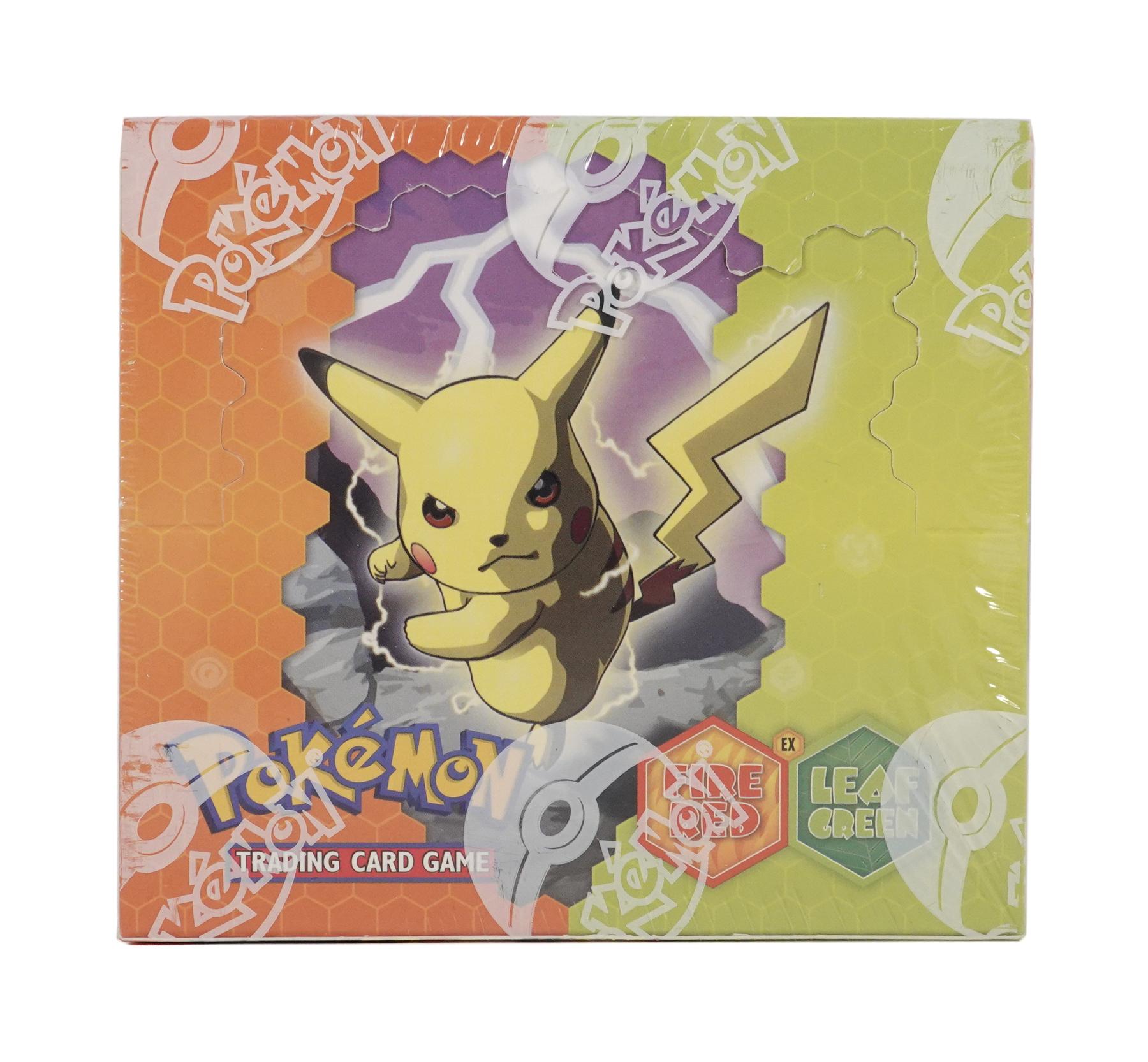 Pokemon EX Fire Red Leaf Green Booster Box FRLG FireRed LeafGreen ...