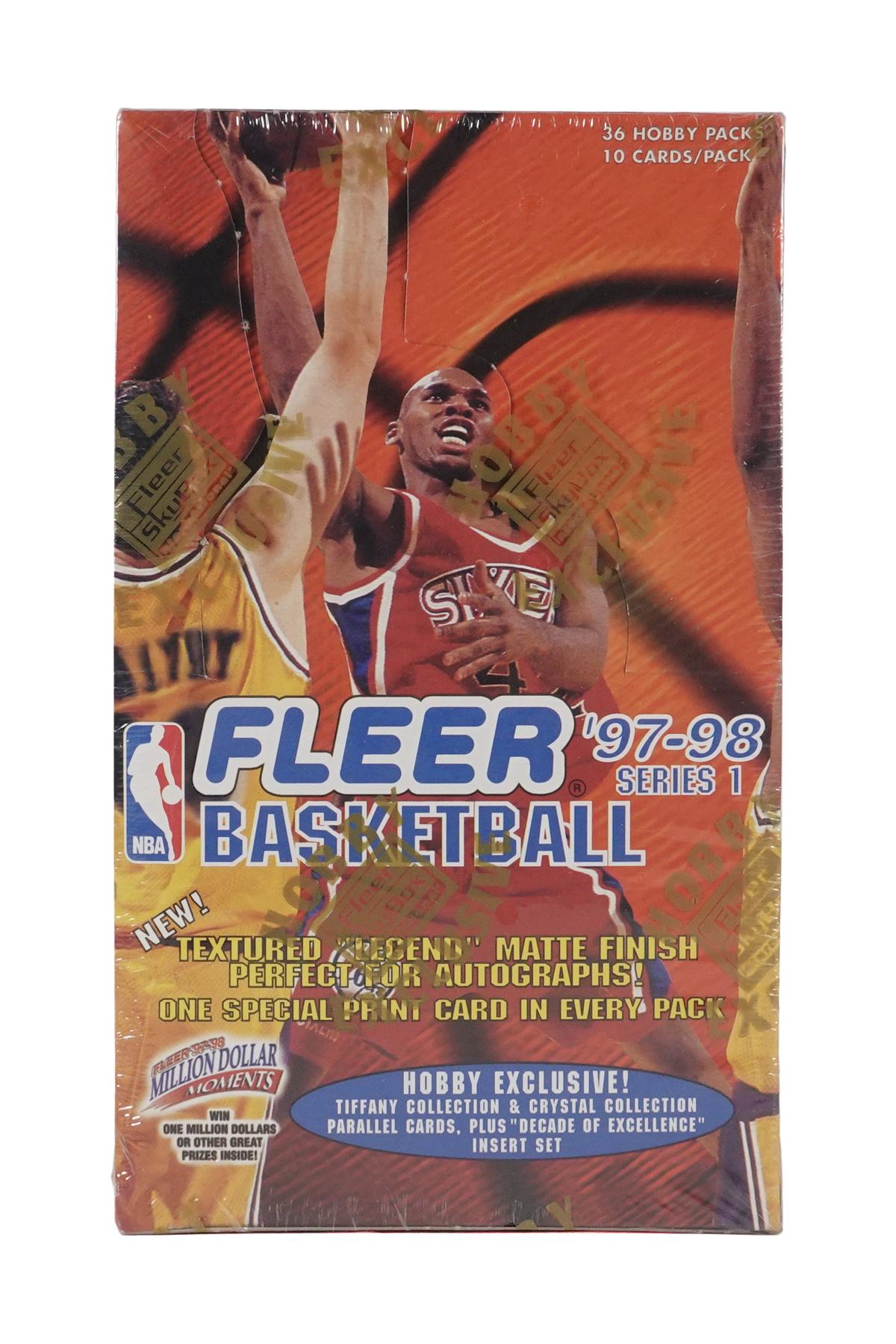 1997/98 Fleer Series 1 Basketball Hobby Box | DA Card World