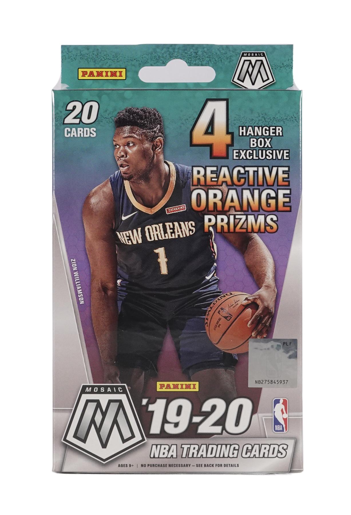 2019/20 Panini Mosaic Basketball 20-Card Hanger Box