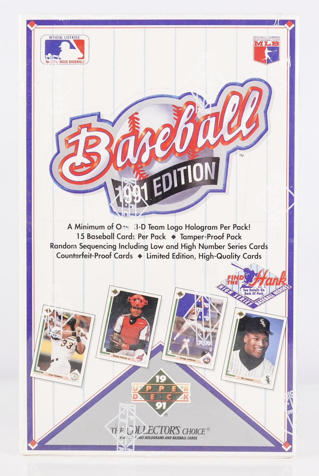 1991 Upper Deck Cincinnati Reds Baseball Cards Team Set