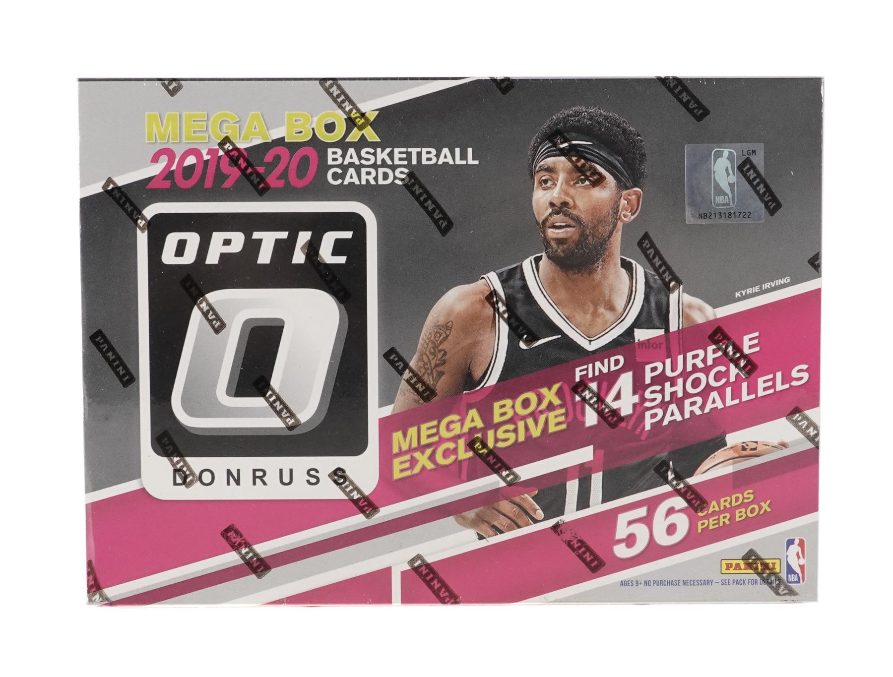 2019/20 Panini Donruss Optic Basketball Mega 56-Card Box | DA Card