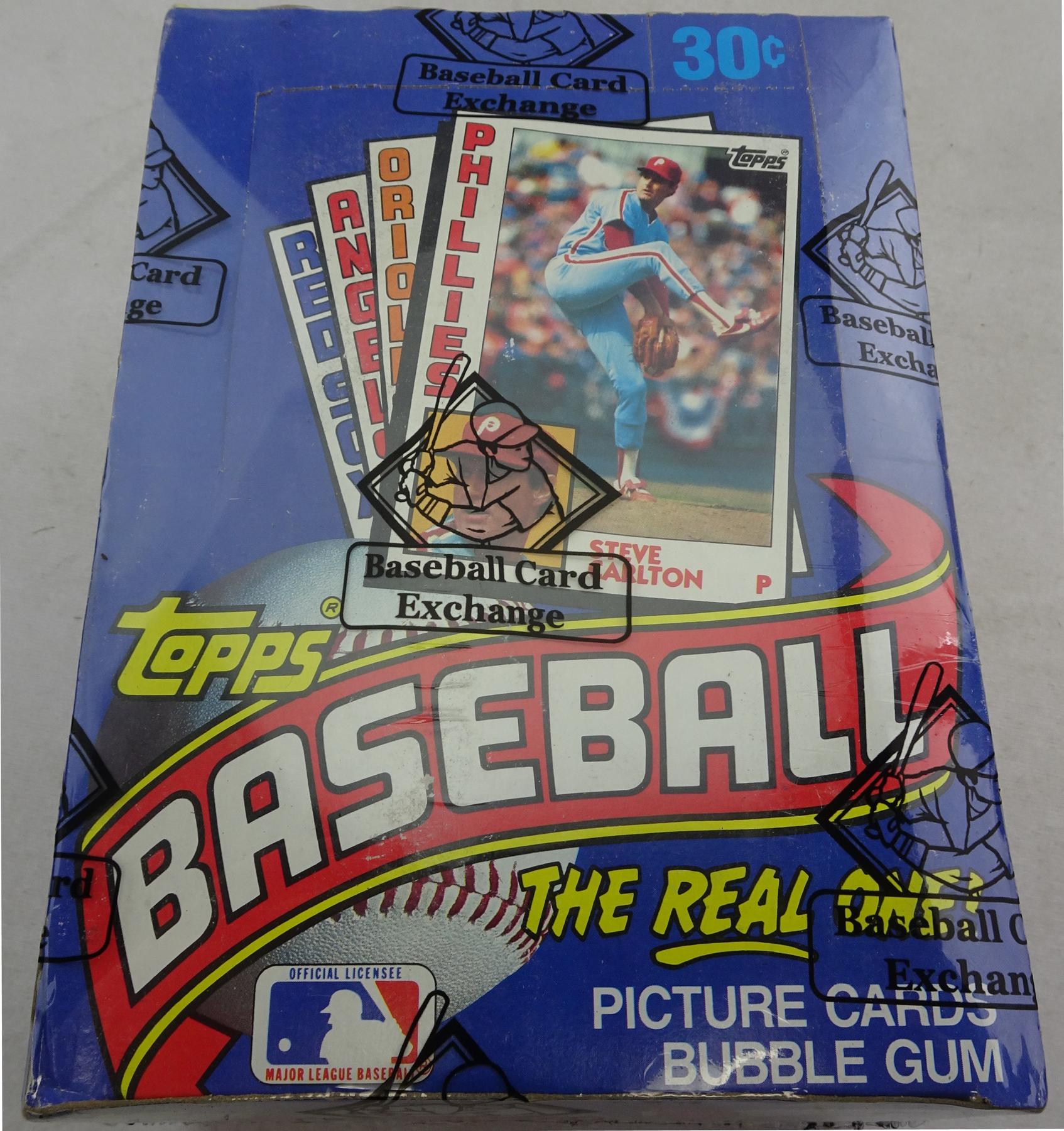 1984 Topps Baseball Wax Box (BBCE) (FASC) | DA Card World